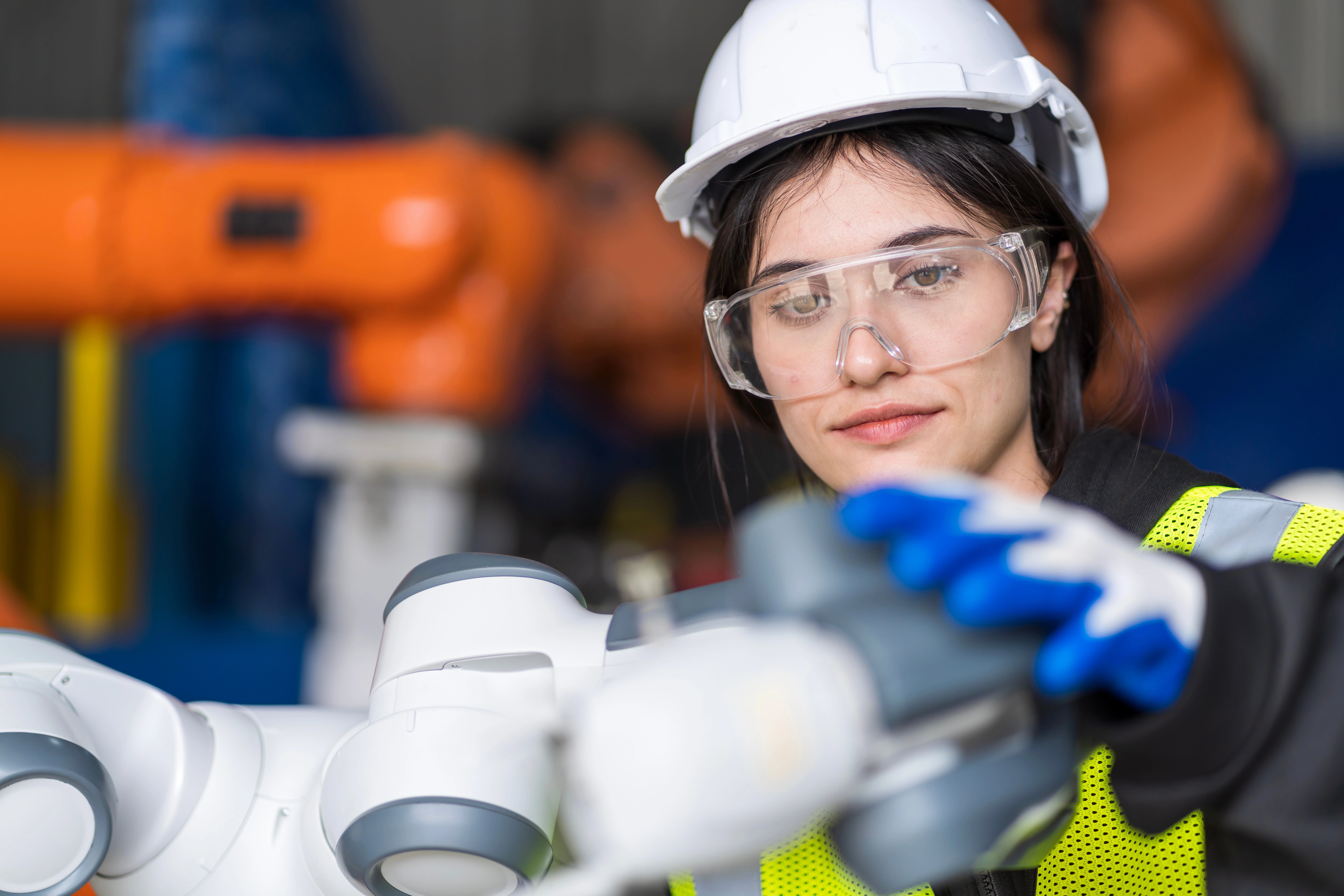 Robot Engineer Closeup