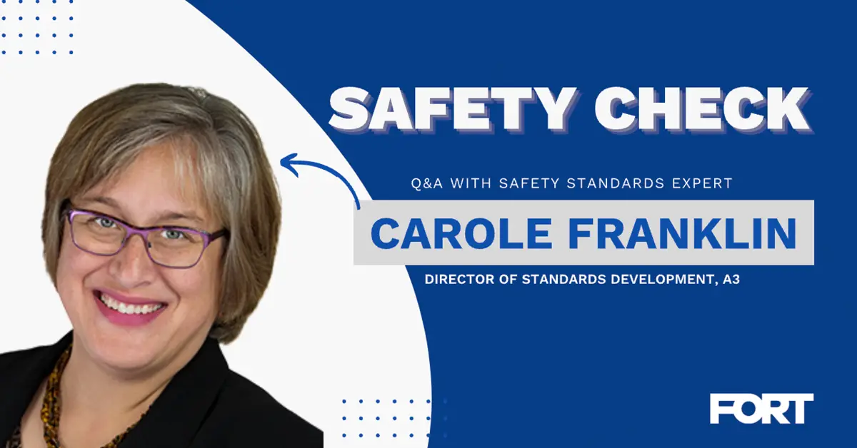 Robot Safety Standards, Carole Franklin