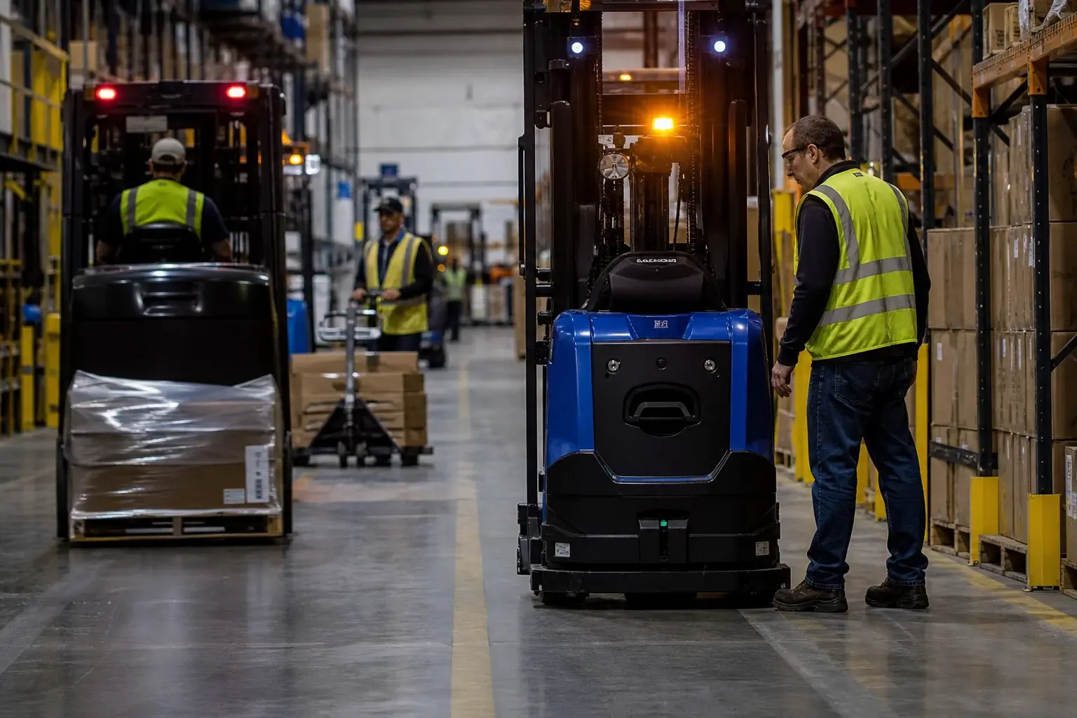Warehouse Downtime Chain Reaction